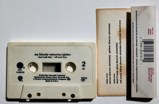 My Bloody Valentine - "Glider EP" - CASSETTE TAPE VG/VG (Plays PERFECT)