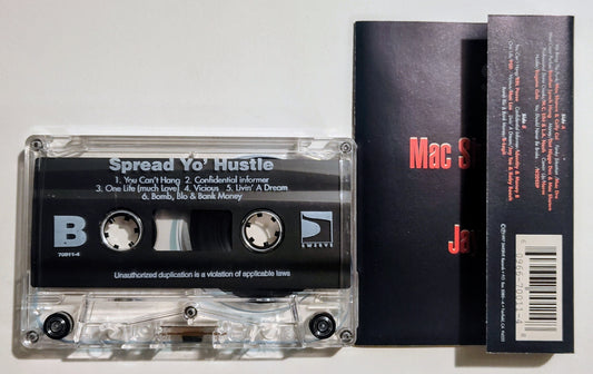 Various Artists - "Spread Yo' Hustle Comp" - CASSETTE TAPE VG+/VG+
