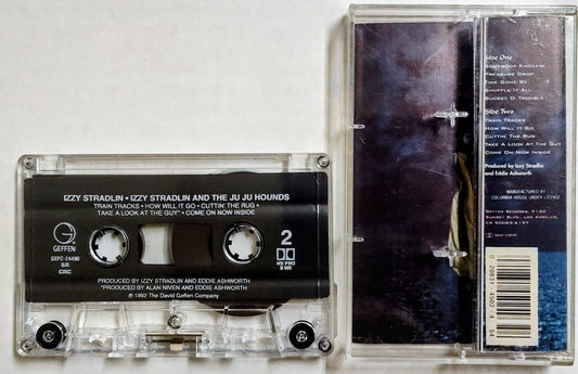 Izzy Stradlin And The Ju Ju Hounds - “Izzy Stradlin And The Ju Ju Hounds” - CASSETTE TAPE VG+/VG+