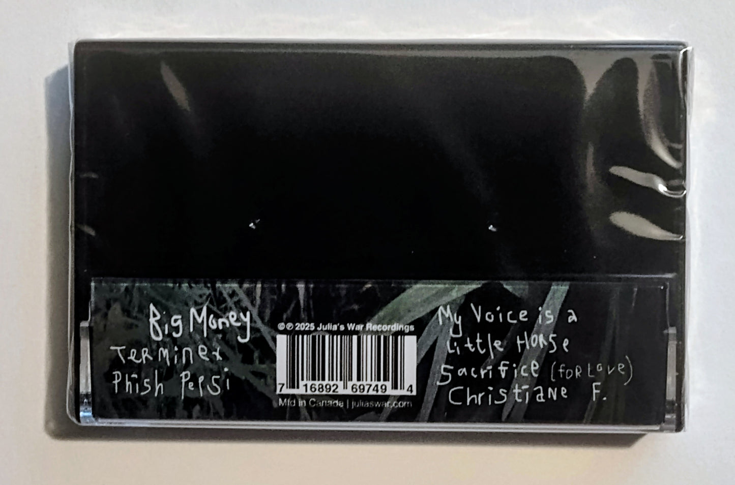 MJ Lenderman & Wednesday - "Guttering" - INDIE CASSETTE TAPE (Pea Green Shell) M/M (Sealed; only 1 copy)