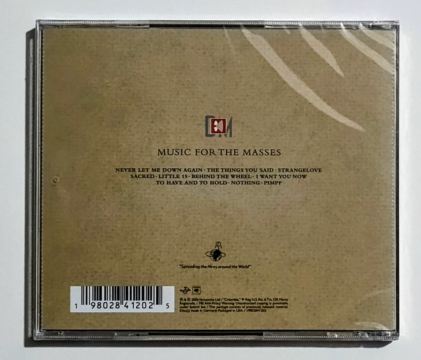 Depeche Mode - "Music For The Masses (Remastered Reissue)" - COMPACT DISC M/M (Sealed)