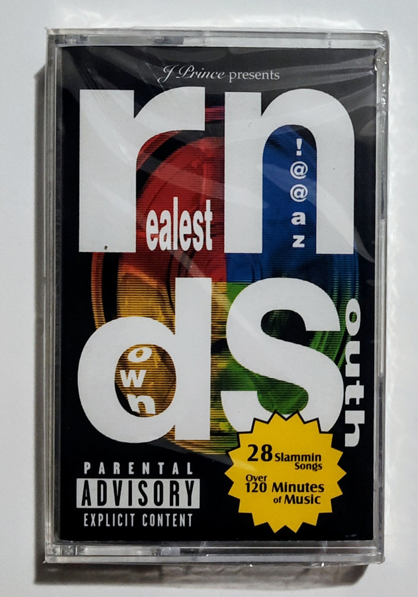 Various Artists - "J Prince Presents Realest N!@@az Down South" - CASSETTE TAPE M/M (Sealed)