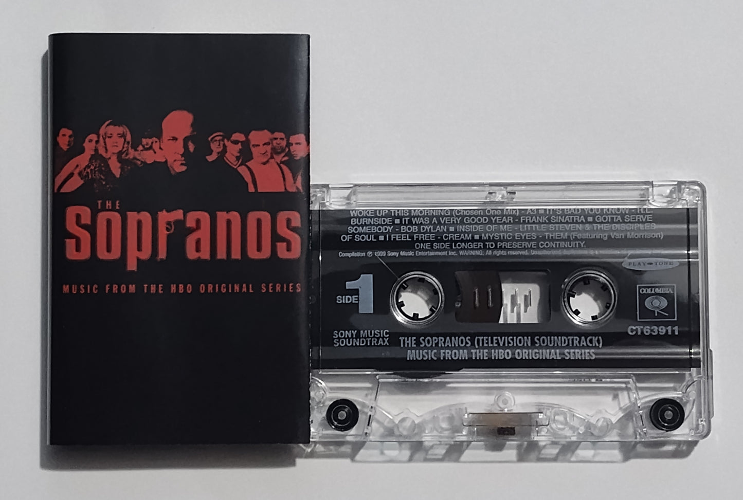 Various Artists - "Music From The Sopranos" - CASSETTE TAPE VG+/VG+