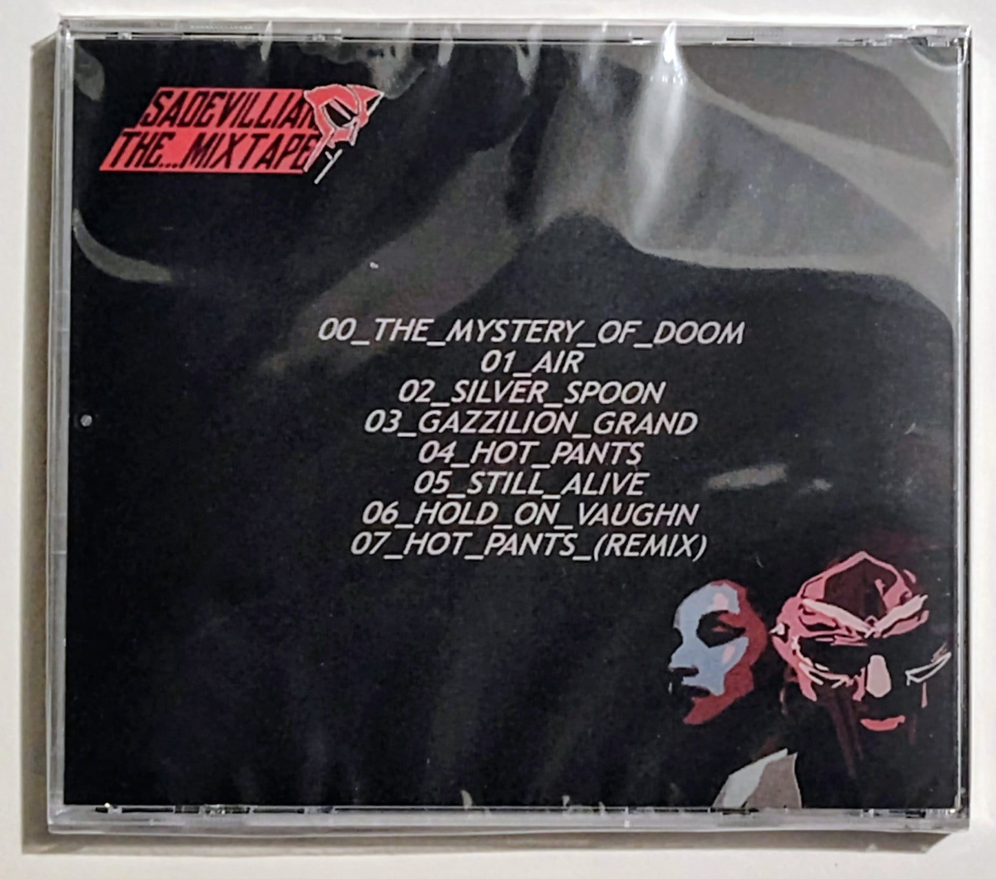 Sadevillain (Sade + MF DOOM) - "...The Mixtape by SEANH" - INDIE COMPACT DISC M/M (Sealed)