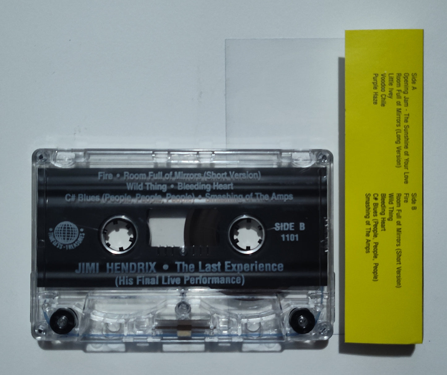 Jimi Hendrix - "The Last Experience" - CASSETTE TAPE (DOLBY) VG+/VG+