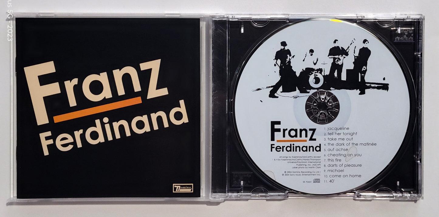 Franz Ferdinand - "Franz Ferdinand" - COMPACT DISC (BMG) VG+/VG+