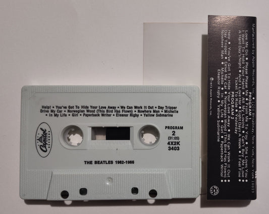 Beatles, The - "The Beatles 1962-1966" - CASSETTE TAPE VG/VG+