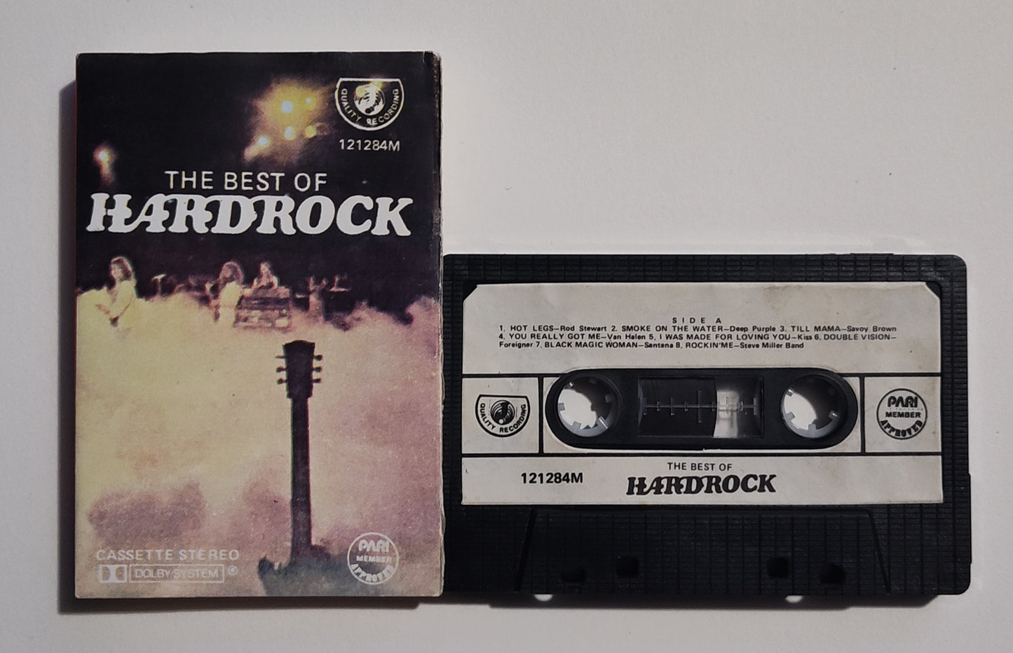 Various Artists - "Best Of Hardrock Compilation" - CASSETTE TAPE (DOLBY) VG/VG