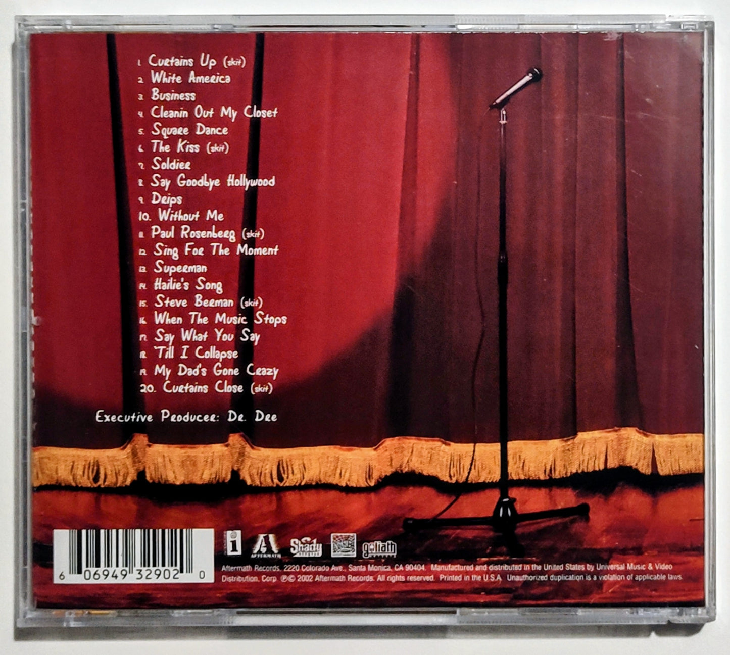 Eminem - "The Eminem Show" - COMPACT DISC VG+/NM