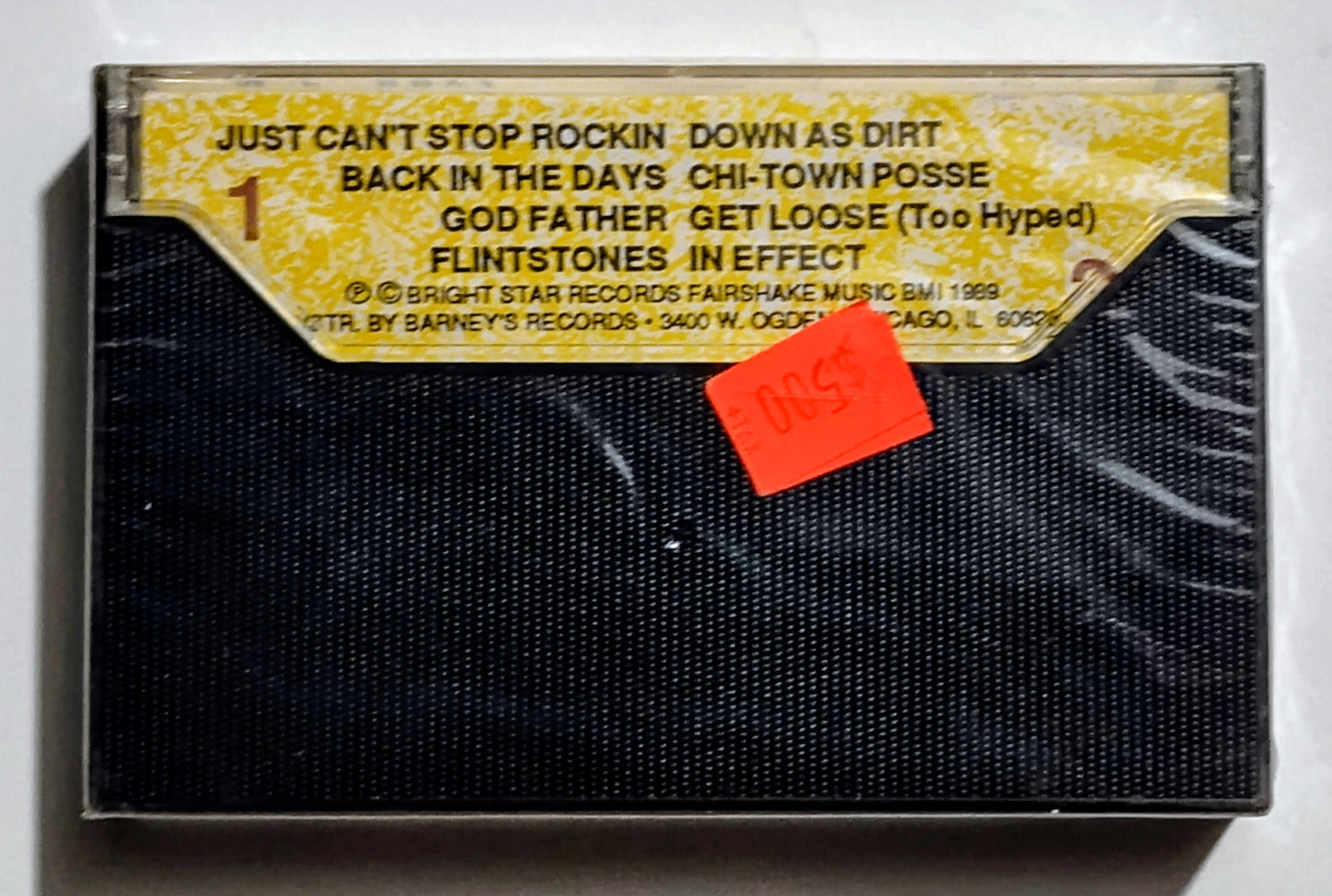 M.F. Boyz - "Back In The Days" - CASSETTE TAPE NM/M (Sealed; tiny crack in case spine)