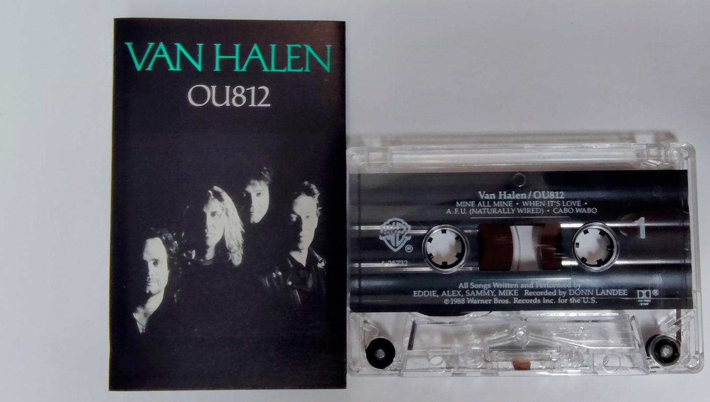 Van Halen - "OU812" - CASSETTE TAPE (DOLBY) VG+/VG+