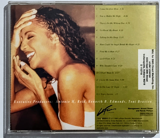 Toni Braxton - "Secrets" - COMPACT DISC VG+/VG+ *🔥*