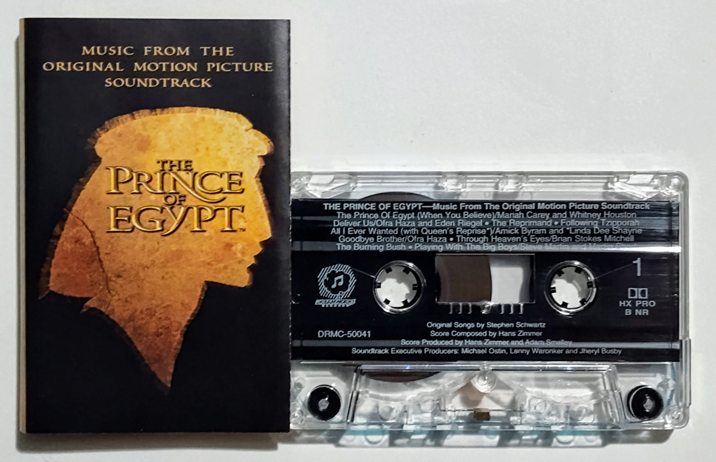 Various Artists - "Prince Of Egypt Soundtrack" - CASSETTE TAPE (DOLBY HX PRO) VG+/VG+