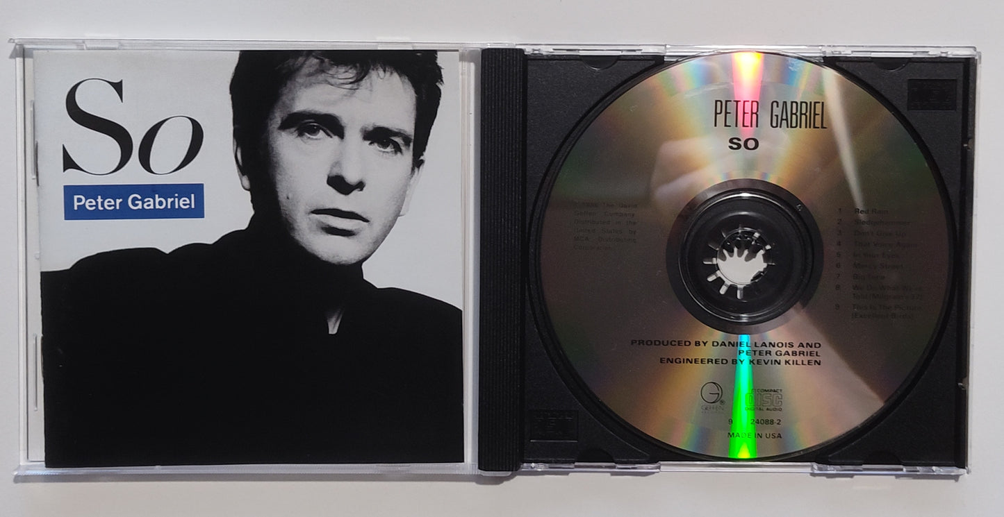 Peter Gabriel - "So" - COMPACT DISC NM/NM