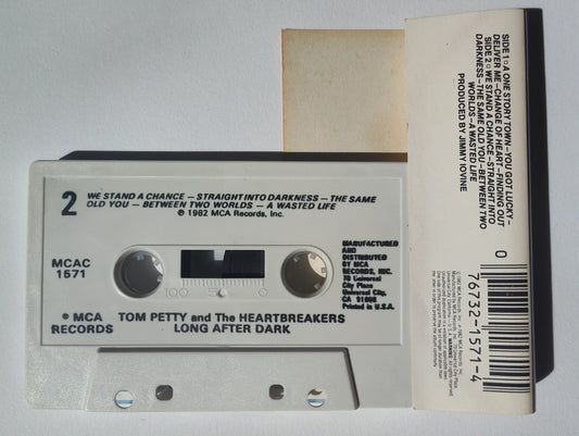 Tom Petty And The Heartbreakers - "Long After Dark" - CASSETTE TAPE VG/VG+