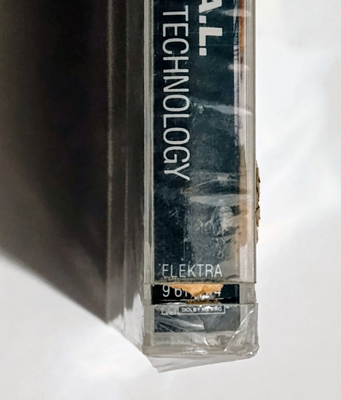 H.E.A.L. - "Civilization Vs. Technology" - CASSETTE TAPE VG+/M (Sealed; saw cut spine; cracked back of case)