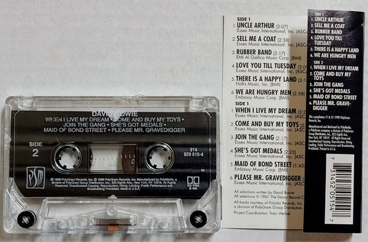 David Bowie - “David Bowie” - CASSETTE TAPE VG/VG