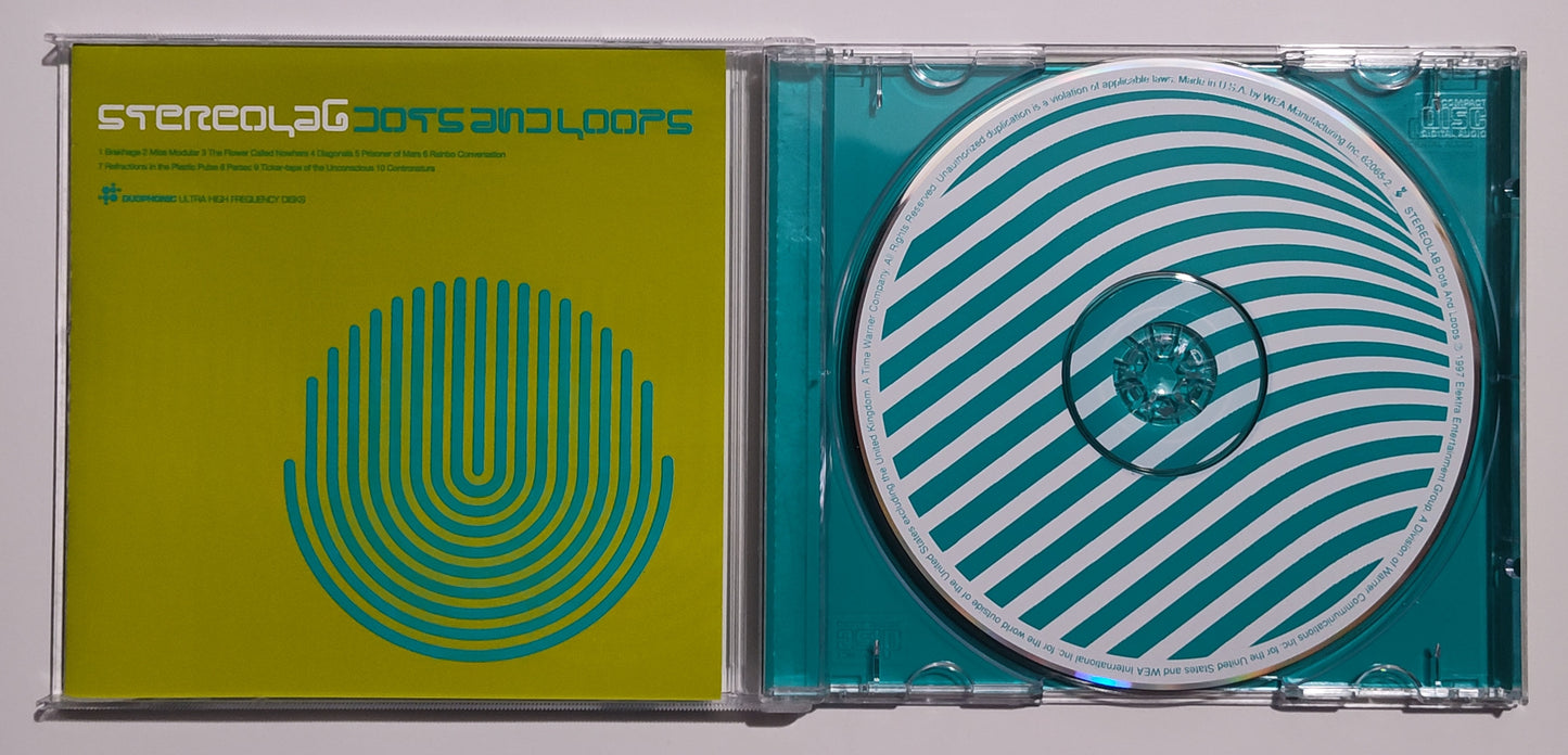 Stereolab - "Dots And Loops" - COMPACT DISC VG+/VG+
