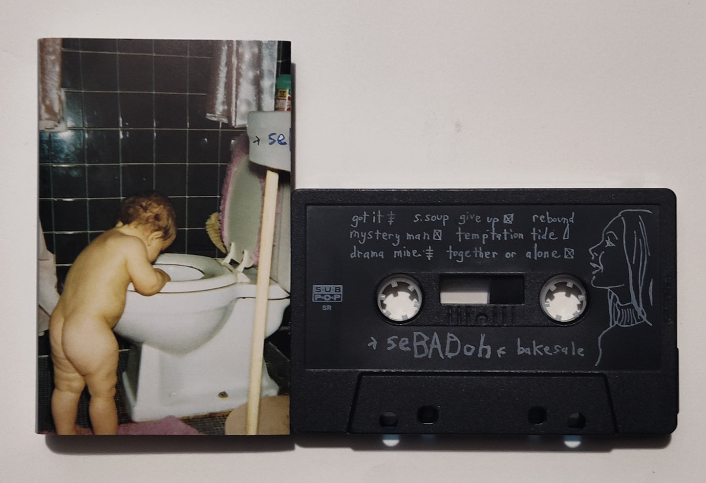 Sebadoh - "Bakesale" - INDIE CASSETTE TAPE VG+/NM