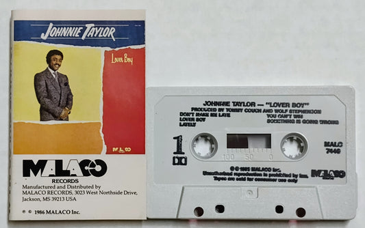 Johnnie Taylor - “Lover Boy” - CASSETTE TAPE VG+/VG+
