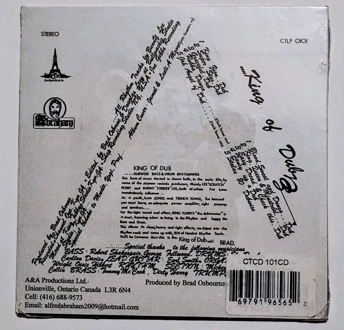 Various Artists - "King Of Dub Compilation" - INDIE COMPACT DISC M/M (Sealed)