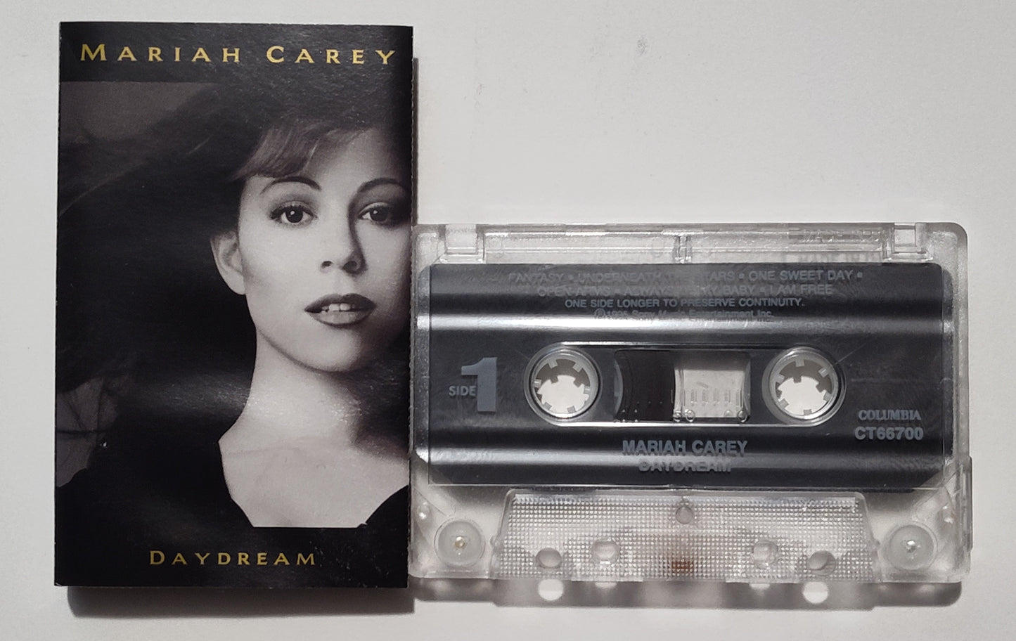 Mariah Carey - "Daydream" - CASSETTE TAPE VG+/VG+