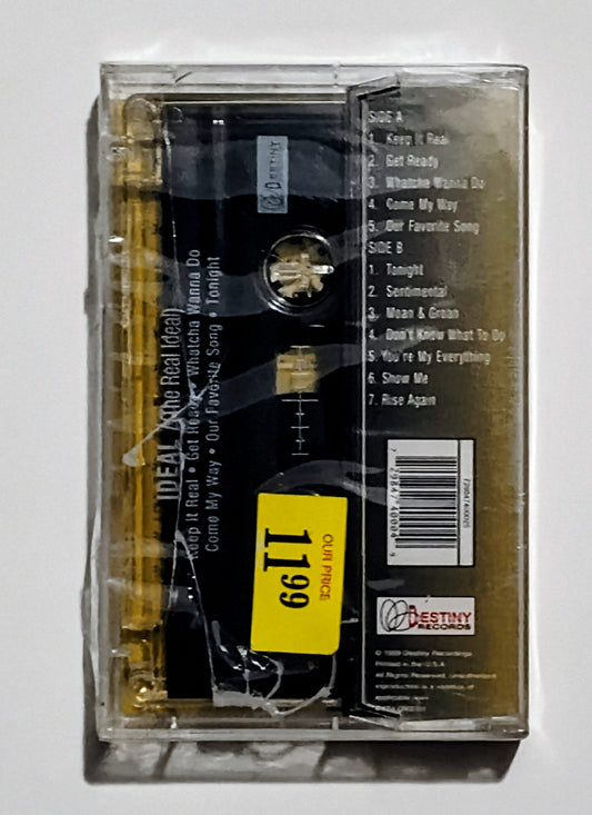 Ideal - "The Real Ideal" - CASSETTE TAPE VG+/M (Sealed; cracked case)
