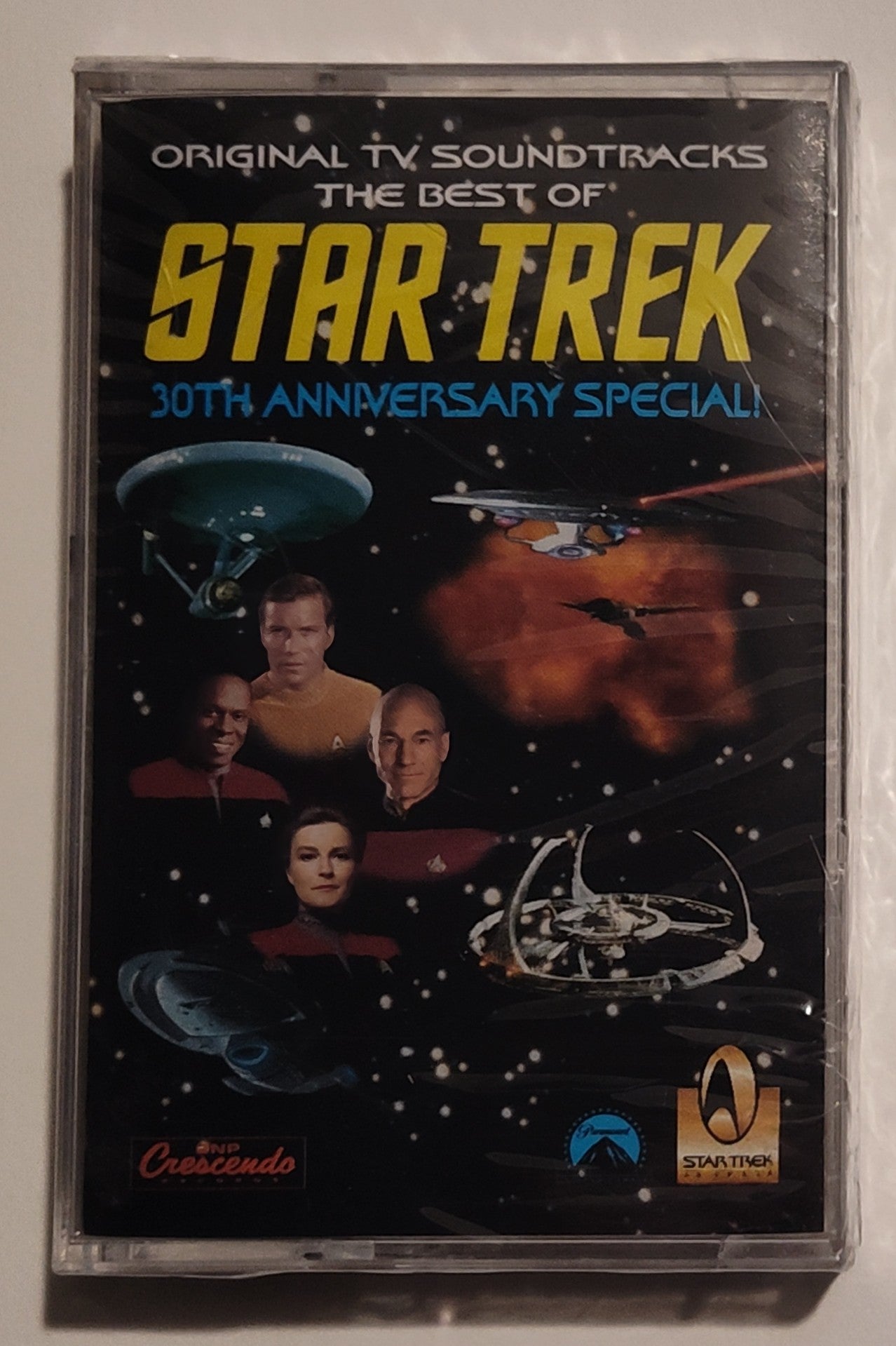 Various Artists - "The Best Of Star Trek 30th Anniversary Special" - CASSETTE TAPE M/M (Sealed)