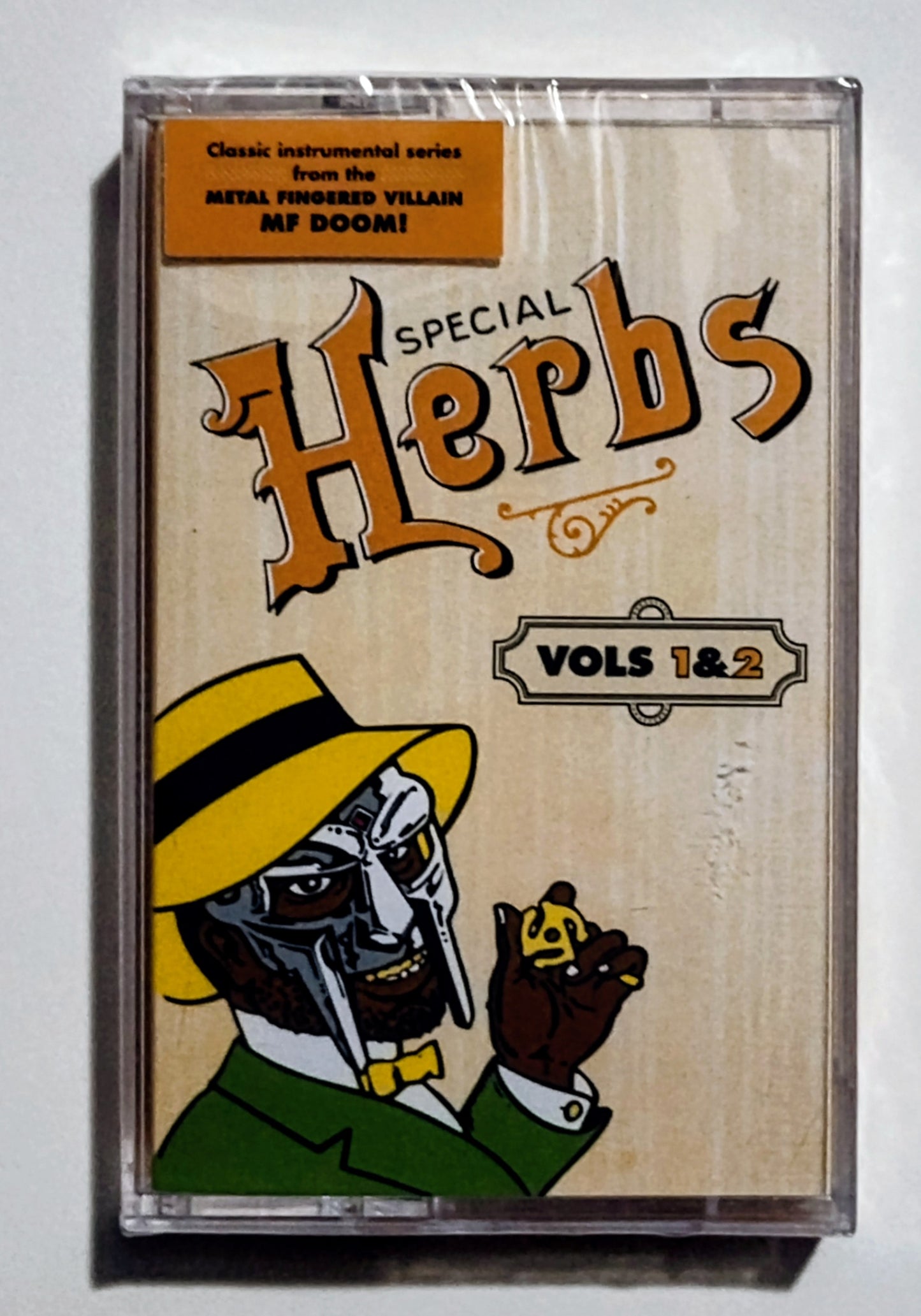 MF Doom as Metal Fingers - "Special Herbs (Instrumentals; 5-Tape Complete Set)" - CASSETTE TAPE M/M (All Sealed)