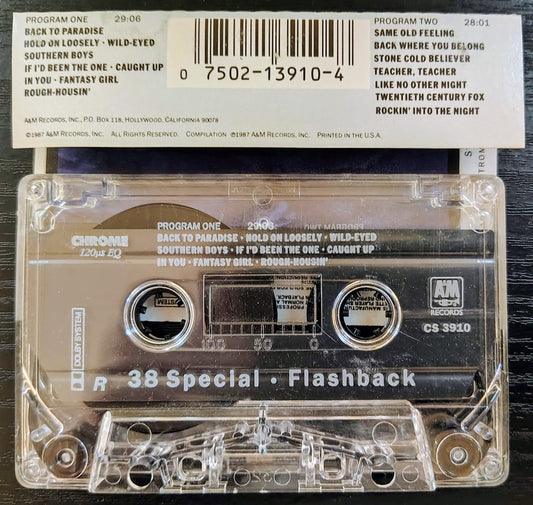 38 Special - “Flashback” - CASSETTE TAPE VG/VG+