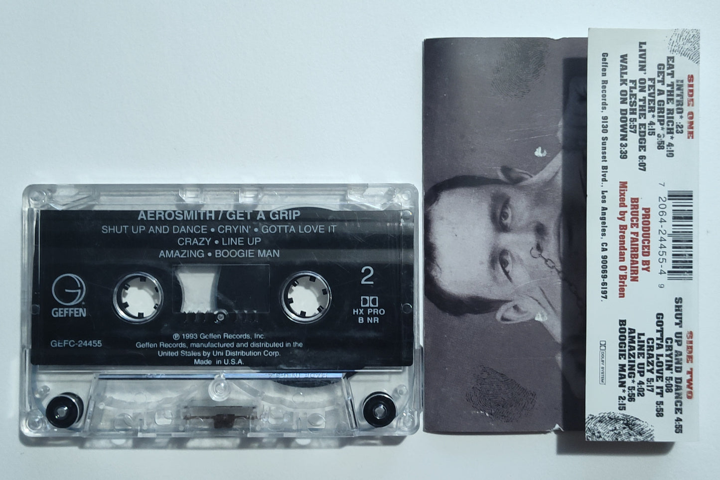 Aerosmith - "Get A Grip" - CASSETTE TAPE (DOLBY HX PRO B NR) VG/VG