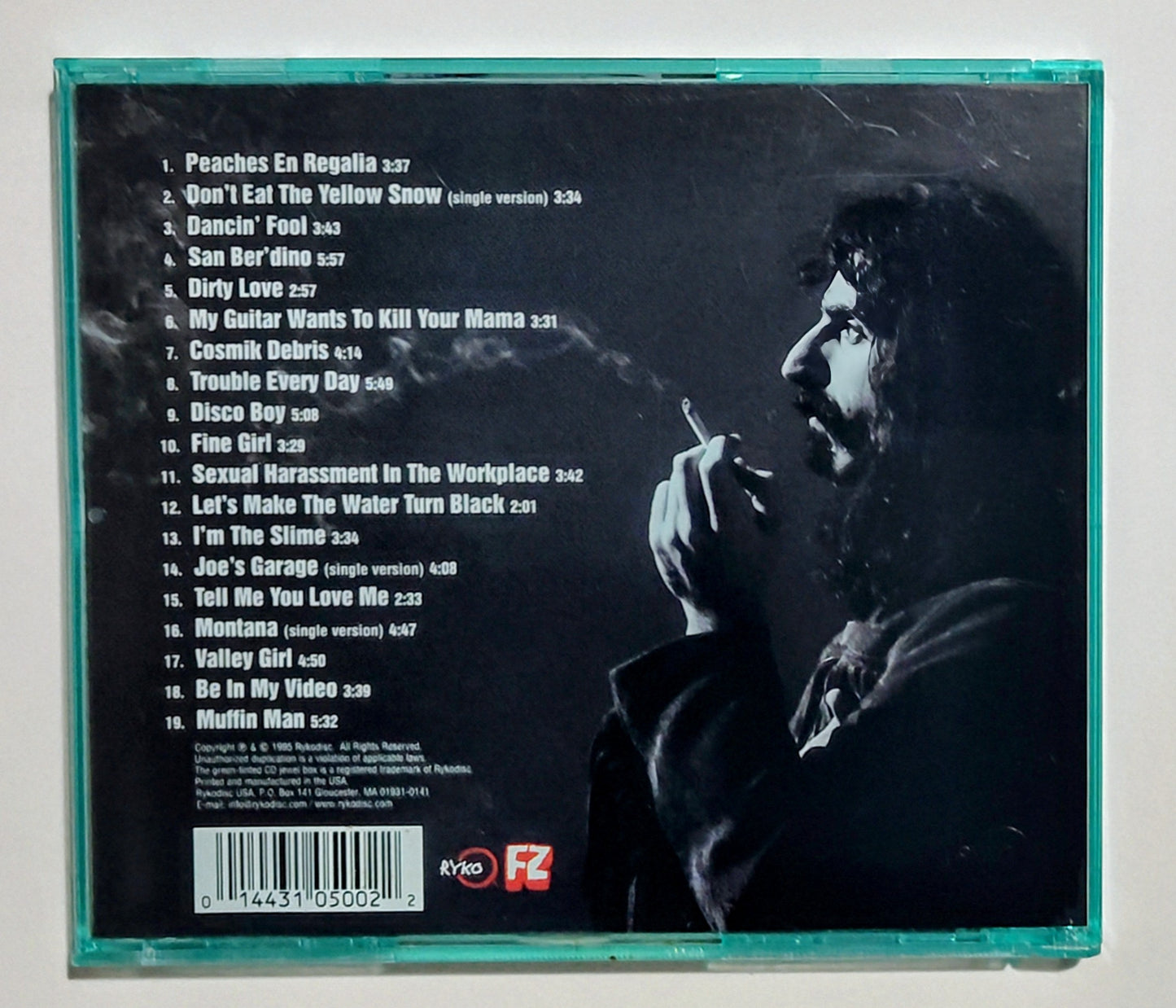 Frank Zappa - "Strictly Commercial" - COMPACT DISC VG+/NM
