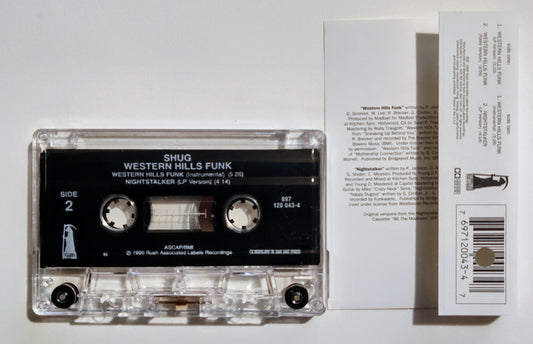 Shug - "Western Hills Funk" - CASSETTE TAPE VG+/VG+