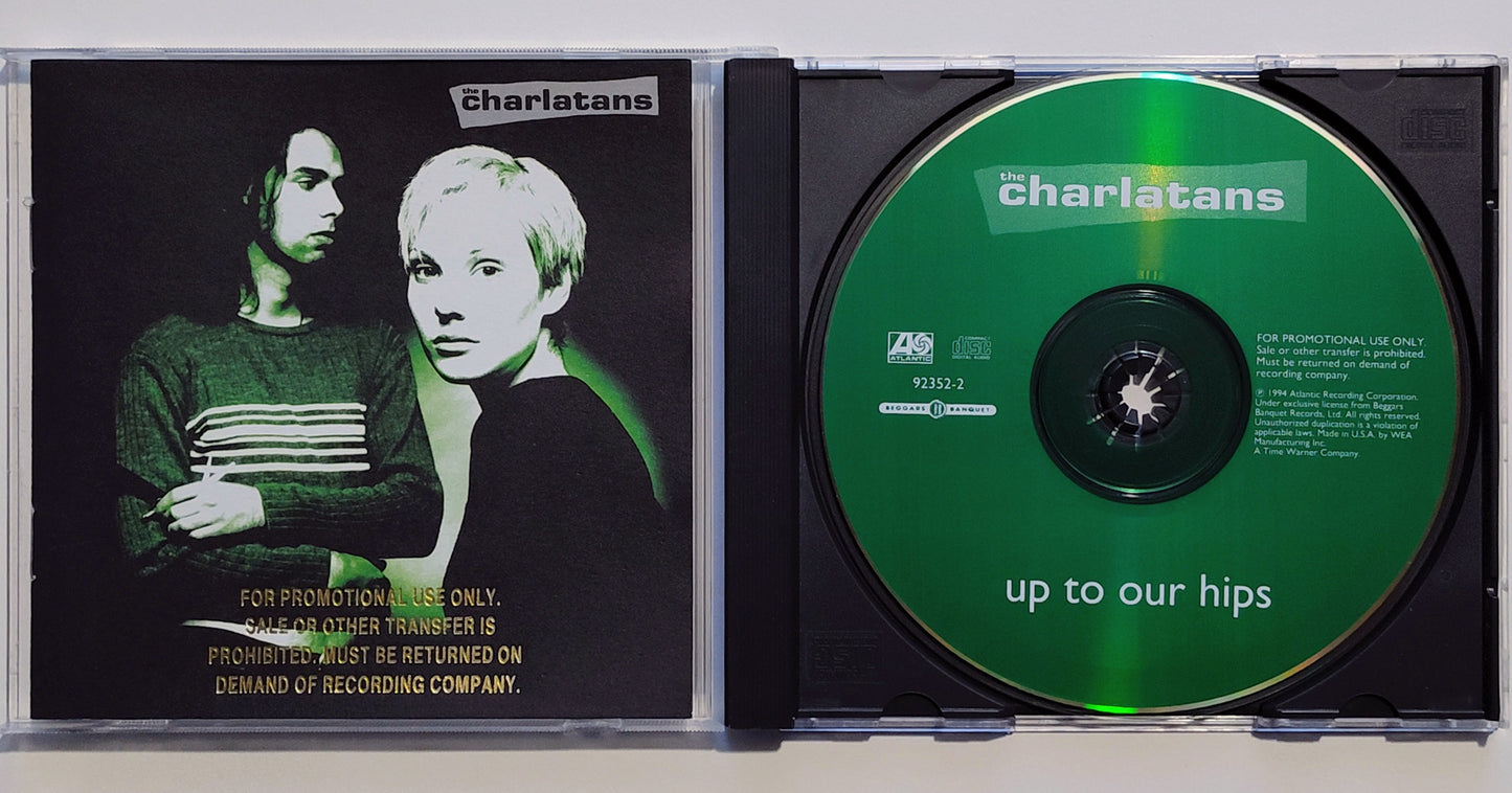 Charlatans - "Up To Our Hips" - COMPACT DISC (Promo Copy) NM/NM
