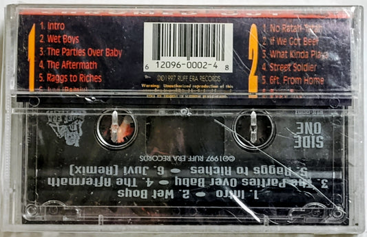 Sporty T - “Chromed Out” - CASSETTE TAPE VG+/M (Sealed; large cracks in cover; broken corner of case; holes in cellophane)