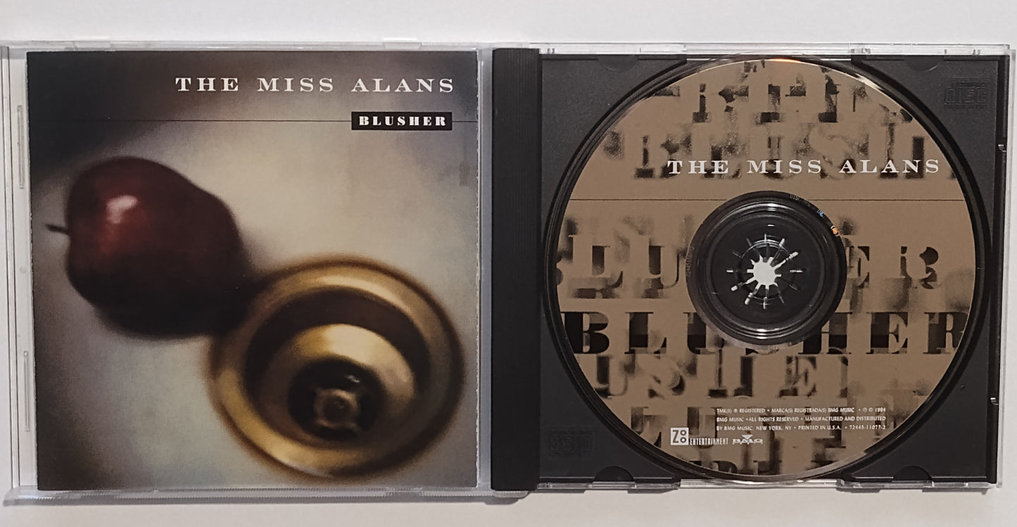 Miss Alans - "Blusher" - COMPACT DISC NM/NM