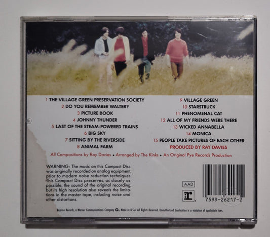 Kinks, The - "The Kinks Are The Village Green Preservation Society" - COMPACT DISC VG/VG+