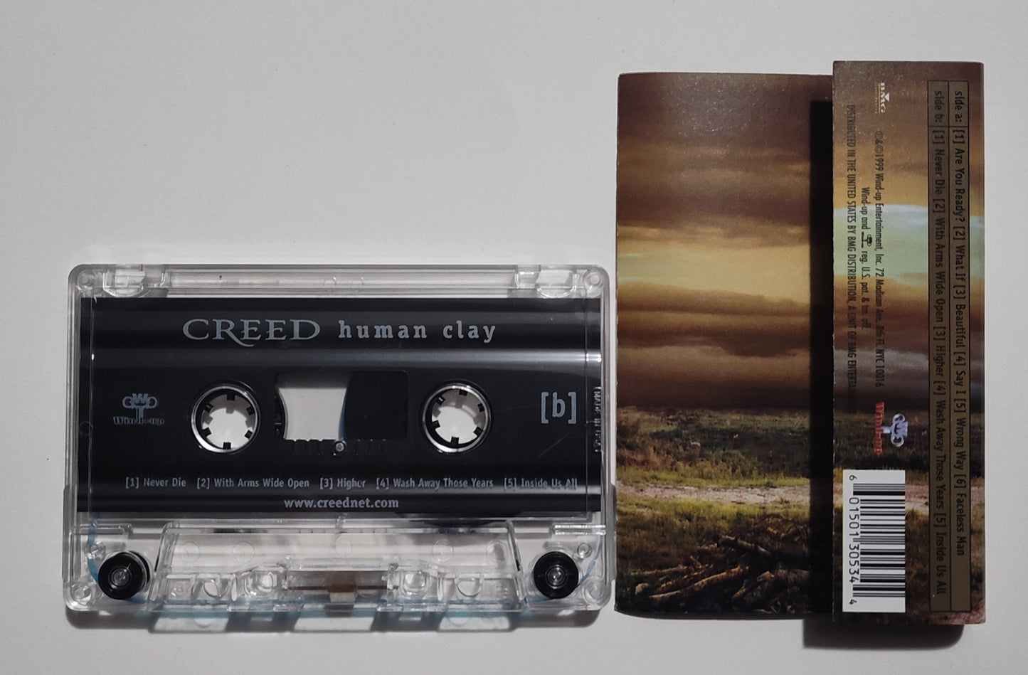Creed - "Human Clay" - CASSETTE TAPE VG+/VG+