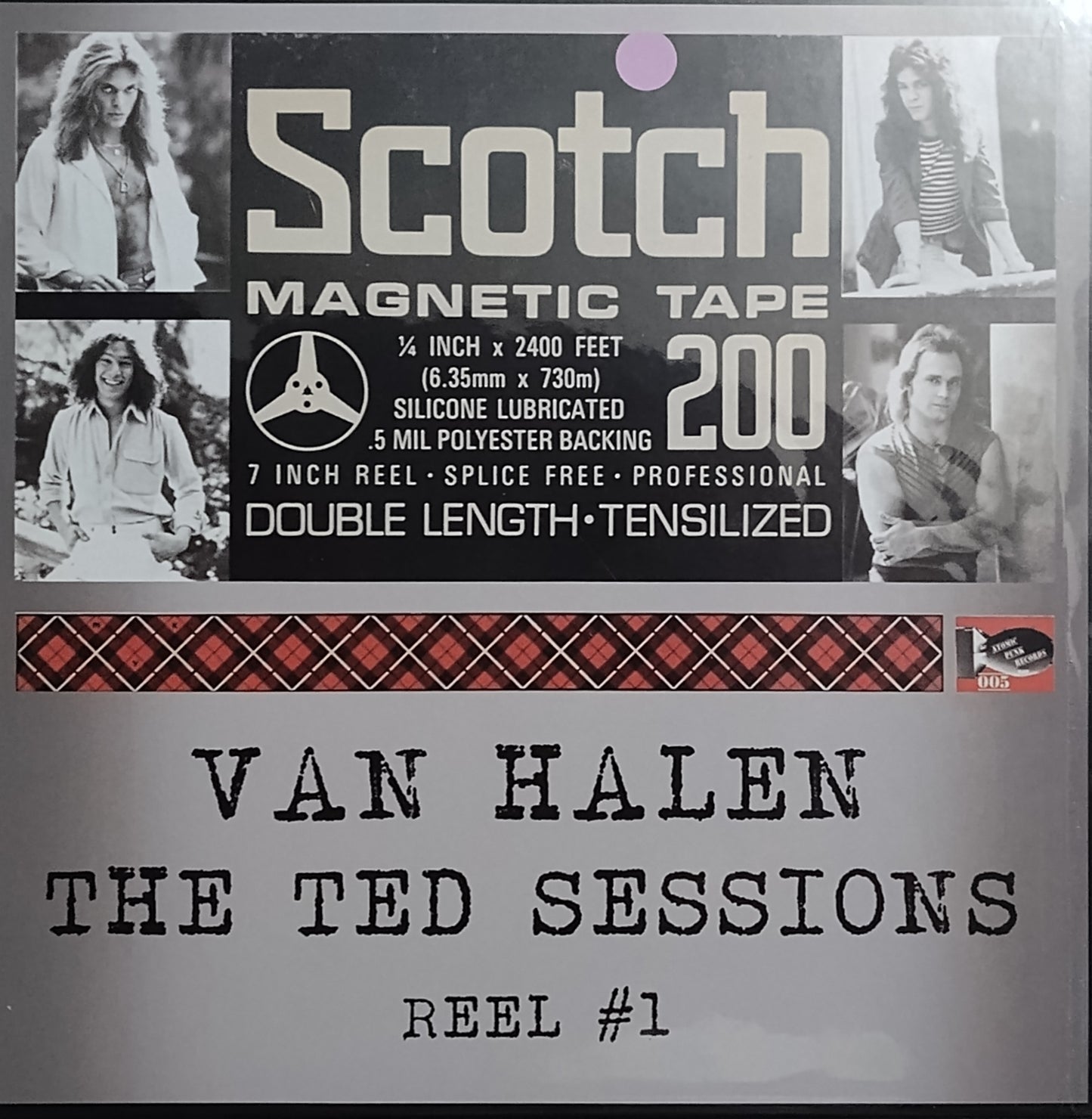 Van Halen - "The Ted Templeman Sessions: Reel 1" - VINYL RECORD M/M (Sealed; color vinyl)