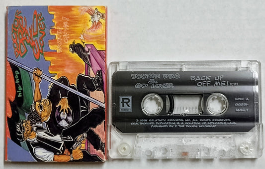 Doctor Dre & Ed Lover - “Back Up Off Me!” - CASSETTE TAPE (Single) VG/VG+