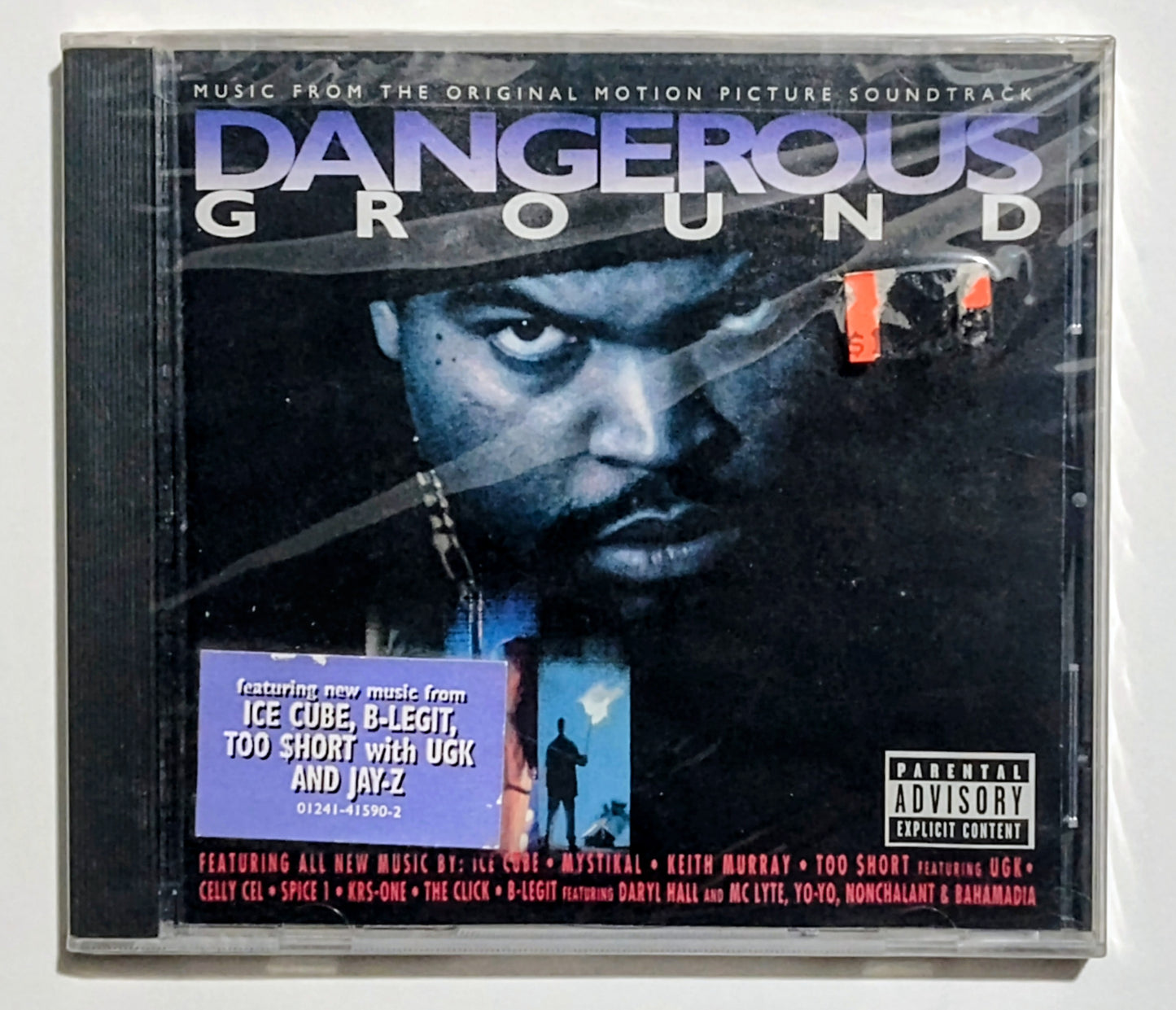 Various Artists - "Dangerous Ground Soundtrack" - COMPACT DISC NM/M (Sealed with hype sticker)