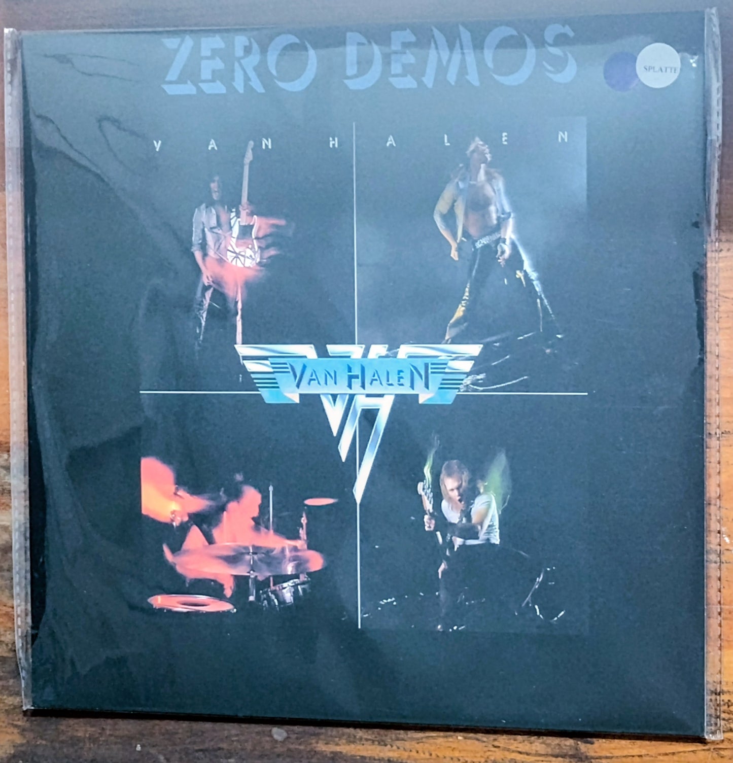Van Halen - "Zero: The Gene Simmons Demos" - VINYL RECORD (Red Splatter Color) M/M (Sealed)