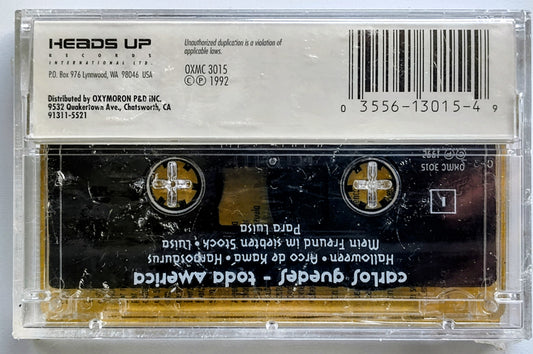 Carlos Guedes - “Toda America” - CASSETTE TAPE M/M (Sealed)