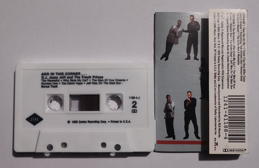 DJ Jazzy Jeff & The Fresh Prince - "And In This Corner" - CASSETTE TAPE VG+/VG+