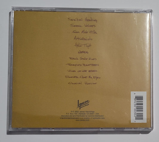 dälek - "From The Filthy Tongues Of Gods And Griots" - INDIE COMPACT DISC VG+/VG+