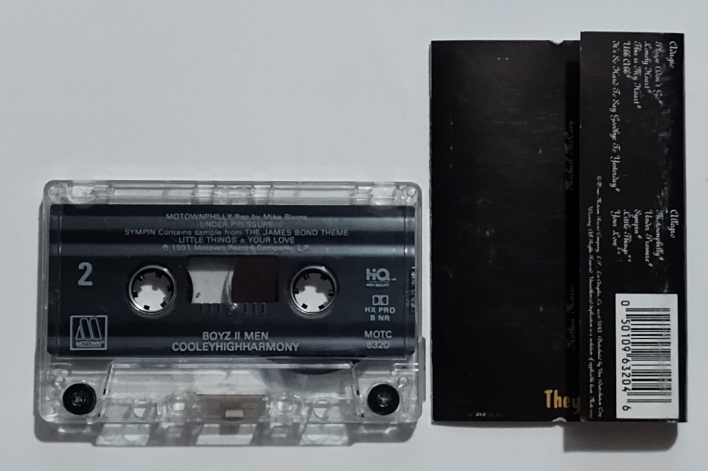Boys II Men - "Cooleyhighharmony" - CASSETTE TAPE (DOLBY HX PRO B NR) VG/VG+