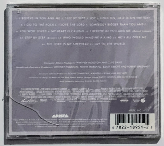Whitney Houston - “The Preacher’s Wife Soundtrack” - COMPACT DISC VG+/M (Sealed; multiple cracks in case) *🔥*