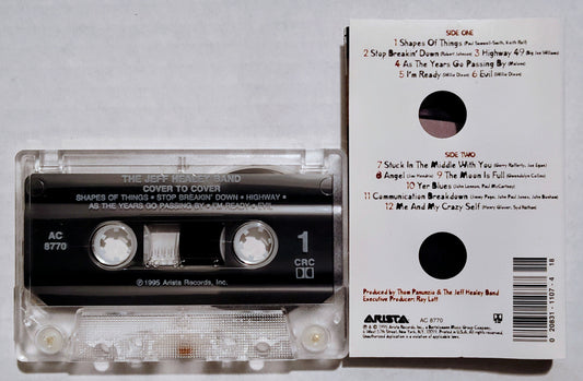 Jeff Healey Band - “Cover To Cover” - CASSETTE TAPE VG+/VG+