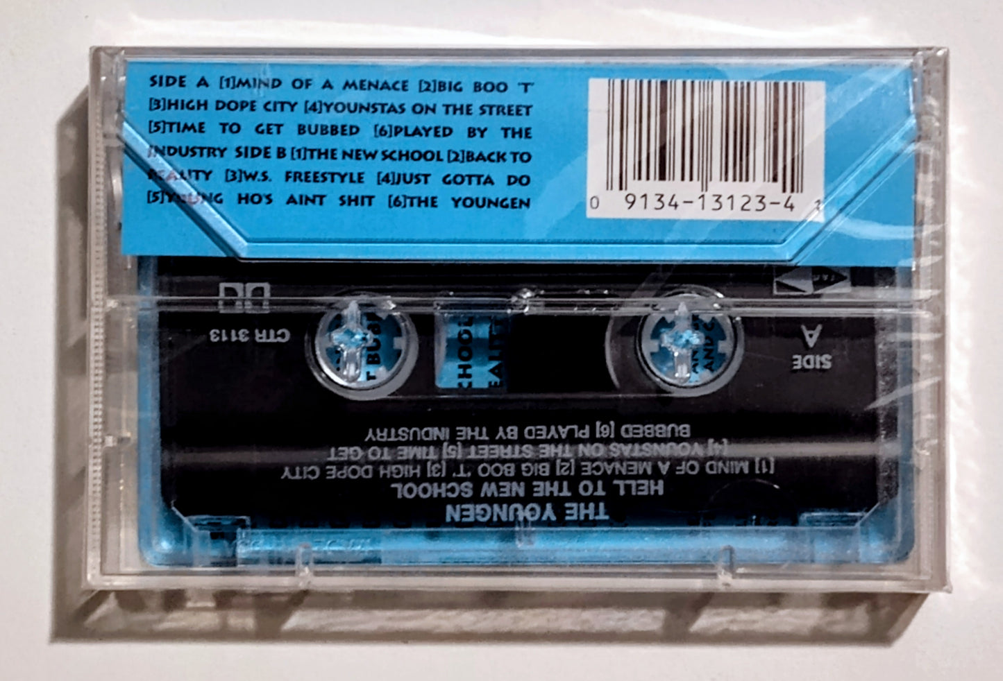 Youngen, The - "Hell To The New School" - CASSETTE TAPE NM/M (Sealed; crack in front and back of case)