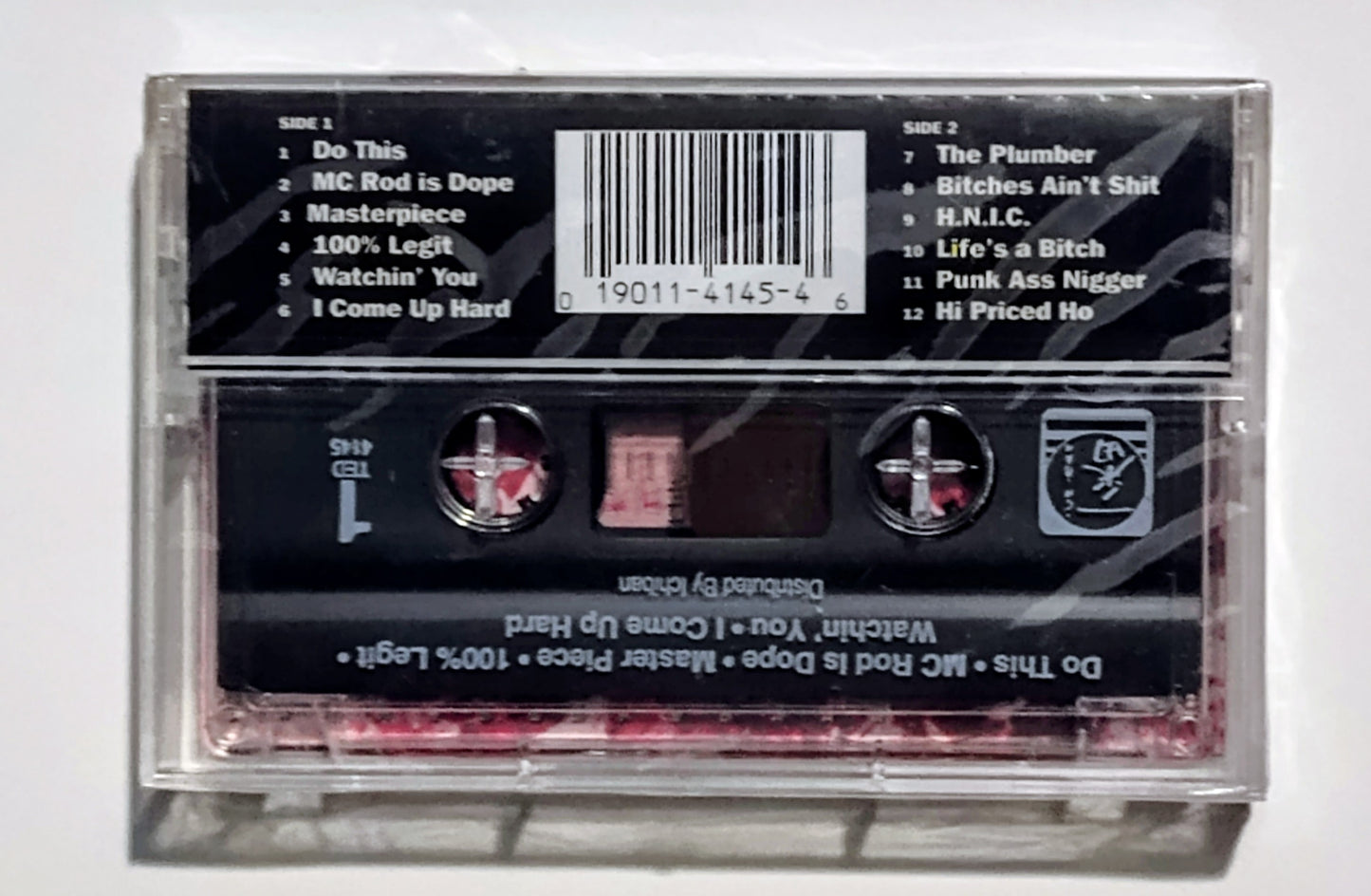 M.C. Rod - "Life's A Bitch" - CASSETTE TAPE NM/M (Sealed; tiny crack in spine of case)